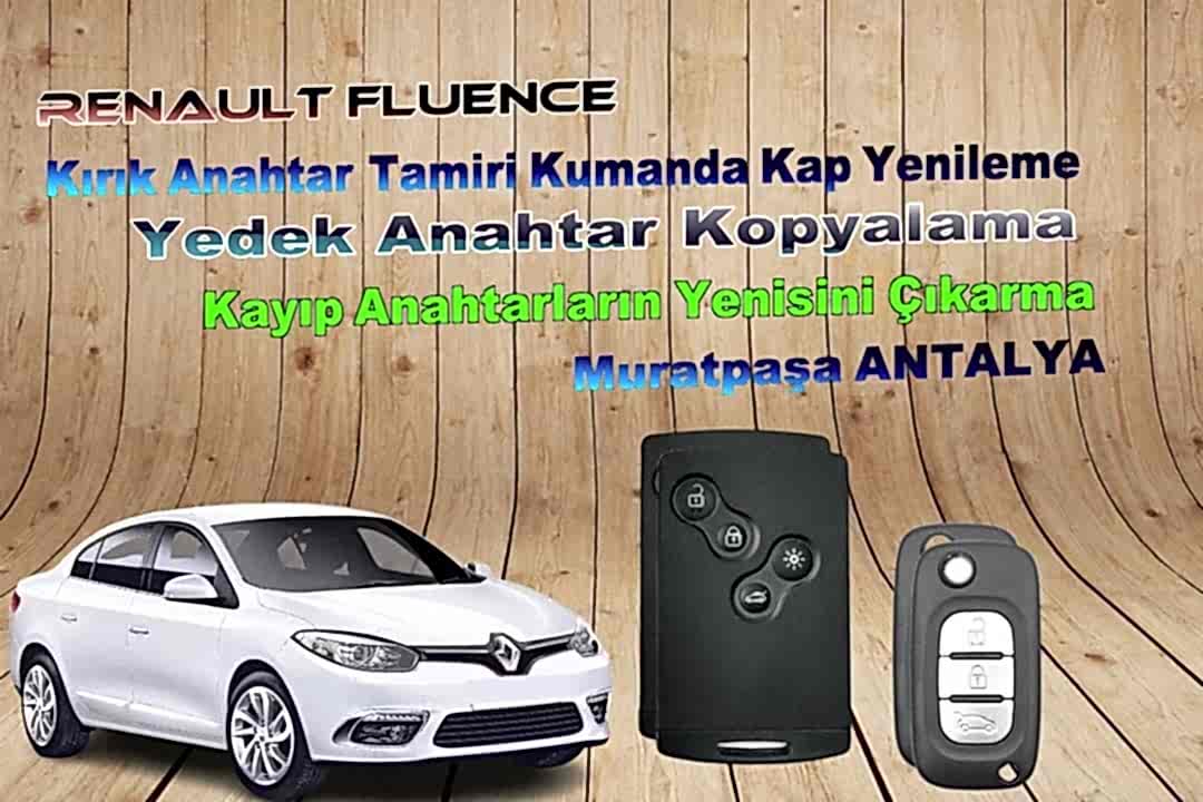 Renault Fluence Yedek Anahtar Yapımı Antalya