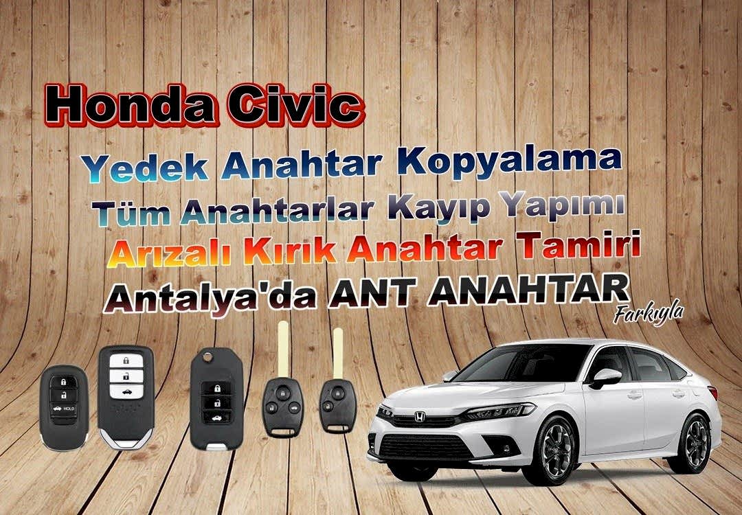 Honda Civic Anahtarı Antalya