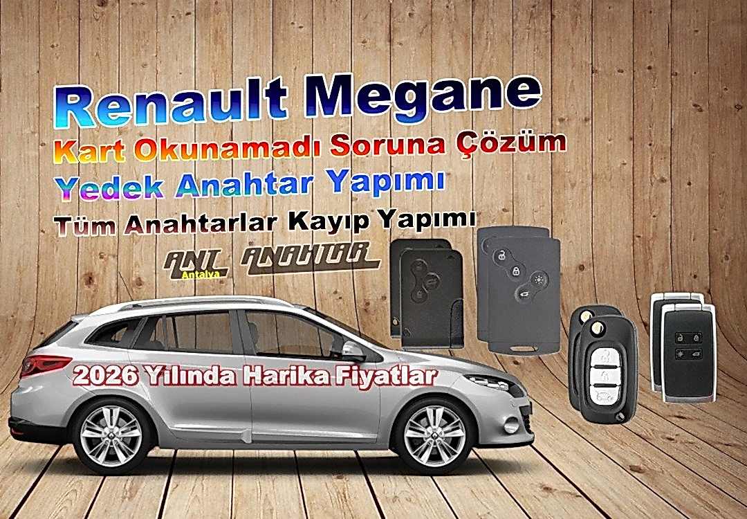 Renault Megane Anahtarı Antalya