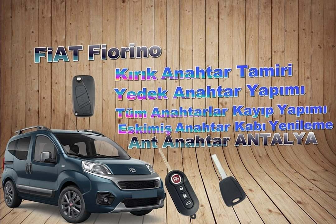 Fiat Fiorino Yedek Anahtar Yapımı Antalya