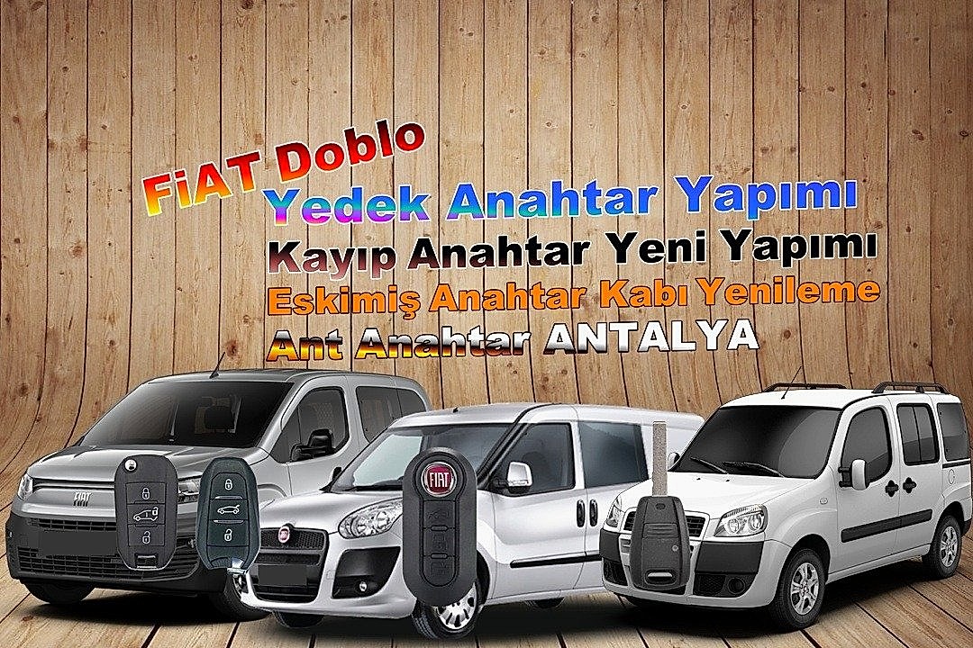 Fiat Doblo Yedek Anahtar Yapımı Antalya