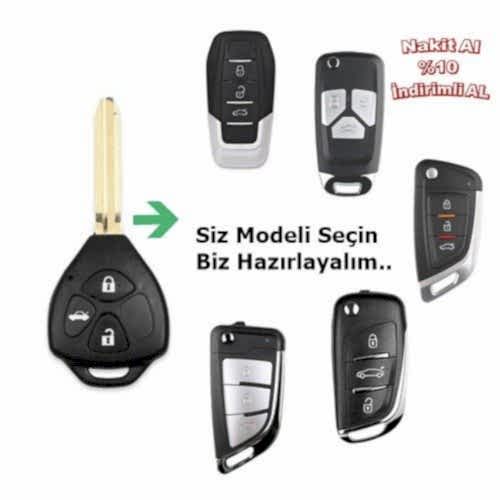 Toyota Corolla Anahtarı Sustalı Yapımı