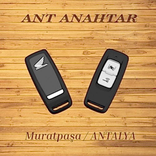 Honda SH 125i Anahtarı Antalya