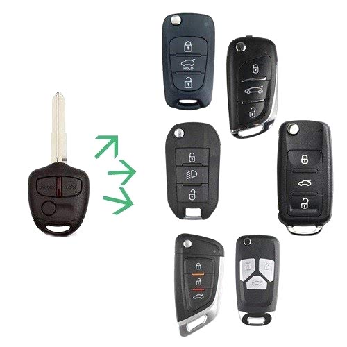 Mitsubishi Ask L200 Outlander Lancer Space Star Anahtarı Sustalı Model Yapımı