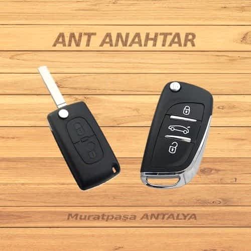 Citroen C3 C4 Yedek Anahtar Yapımı Antalya